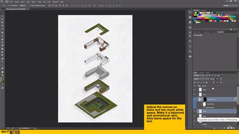 Easy Axonometric Diagram Tutorial With Sketchup And Images