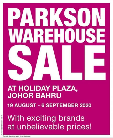 Thistle is our regular hotel in johor bahru, malaysia due to the value for money and ksl hotel & resort. Parkson Warehouse Sale at Holiday Plaza Johor Bahru (19 ...