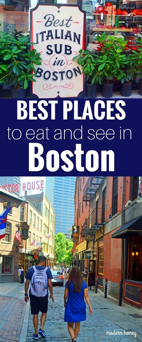 Best Places to Eat and See in Boston. A list of the best things to do