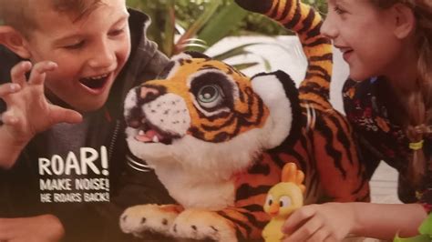 furreal roarin tyler the playful tiger from hasbro new and unboxing tigre de colección