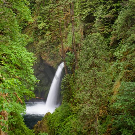 Metlako Falls Waterfall Oregon Pristine