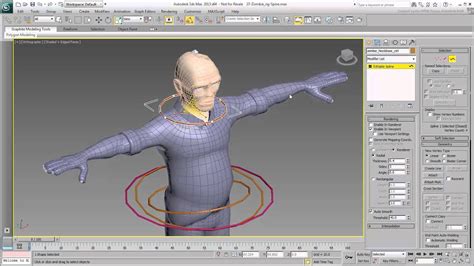 Rigging A Character In 3ds Max Part 6 Spine Controls Youtube