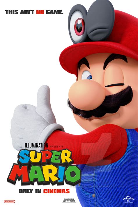 Super Mario Movie 2022 Poster By Wesleyvianen On Deviantart