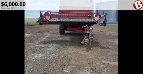 For Sale 1978 Ih 914 Pull Type Combine With Ih 5 Belt Pickup Has 2