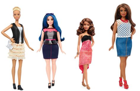 Mattel Reveal New Barbie Dolls With Different Body Types And Skin Tones