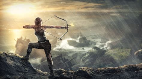 Download Archer Lara Croft Tomb Raider Video Game Tomb Raider 2013 4k