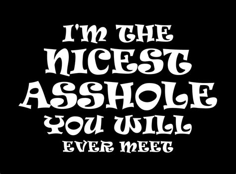 i m the nicest asshole you will ever meet t shirts etsy