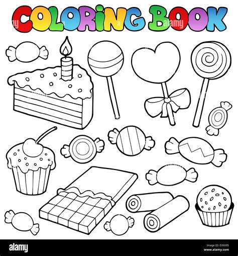 Dulces Dibujos Para Colorear Dibujos De Dulces ⋆ Colorear E Imprimir