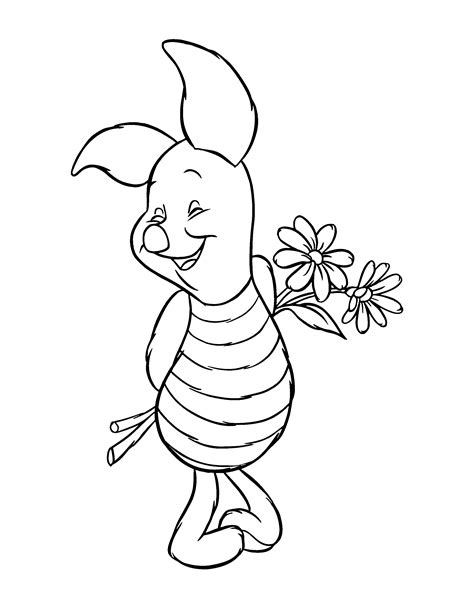Piglet Coloring Page Cartoon Coloring Pages Coloring Pages Coloring