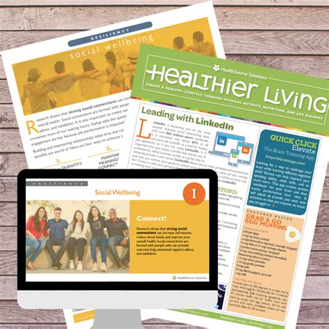 Healthier Living Newsletter Subscription Healthsource Solutions