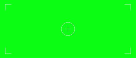 Green Screen Movie Template Film Chromakey With An Aim In Center And