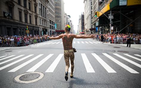 A Gay Pride March With Added Spring In Its Step The New York Times