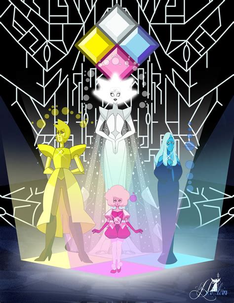 The Great Diamond Authority Official Designs Steven Universe
