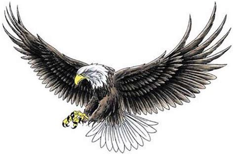 Eagle tattoo designs can be done on any part of the body like, chest, back. Truly awesome eagle tattoo design - Tattoos Book - 65.000 ...