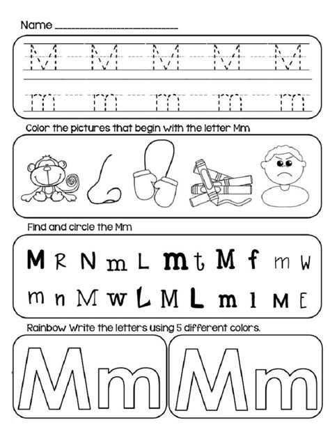 Homework For Preschool Printable 4 Educative Printable