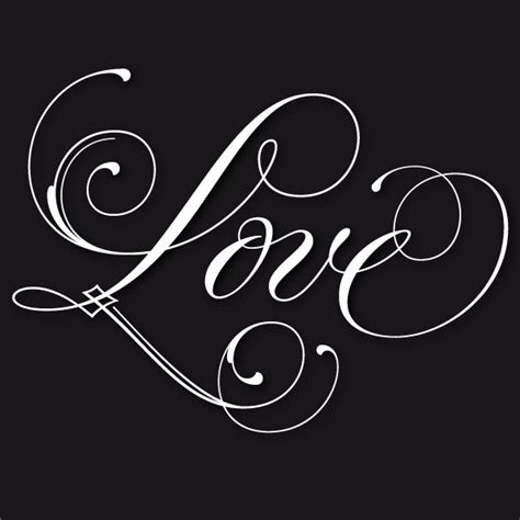12 Love In Script Font Images I Love You In Calligraphy Script Font