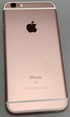 Apple Iphone 6s A1688a1633 16gb Rose Gold Unlocked Excellent