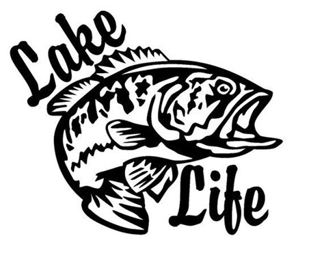 Fishing Lake Life Decal Lake Life Salt Life Decals Fishing Signs