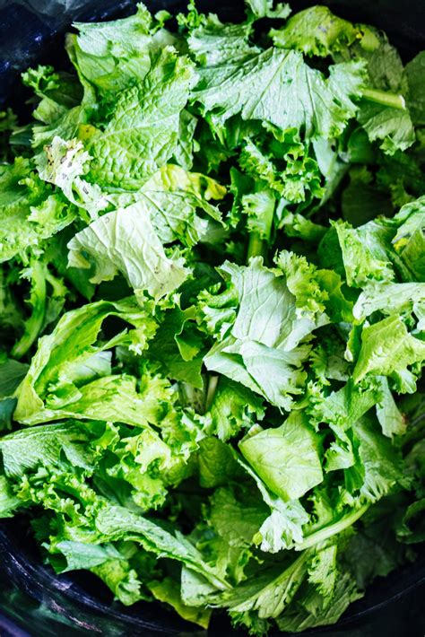 Delicious And Easy Slow Cooker Mustard Greens My Kitchen Little