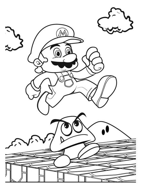 Super Mario Coloring Pages Best Coloring Pages For Kids