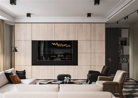 Shop iconic designs by florence knoll, eero saarinen, ludwig mies van der rohe and harry bertoia. Modern classicDesign: EdificoVisualization: VizLine Studio | Modern classic living room, Living ...