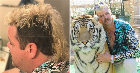 Restaurant Owner Tiger King Joe Exotic Inspired Haircut