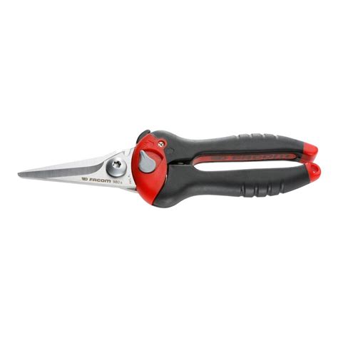 Facom 980 Straight Cut Comfort Grip Power Scissor Shears Ets
