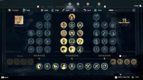 Know All Assassins Creed Odyssey Abilities And Benefits Each Level
