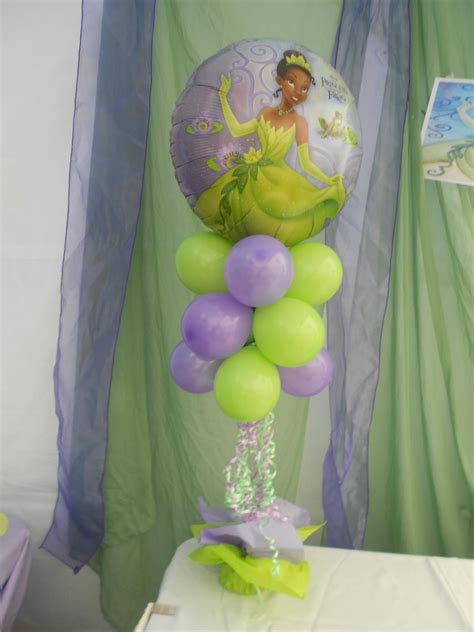 Princess And The Frog Balloon Centerpiece Created By Yolas Creations