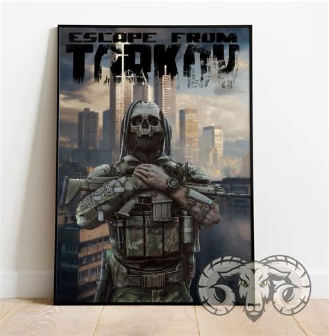 Escape From Tarkov Poster Gaming Room Print Decorative Etsy