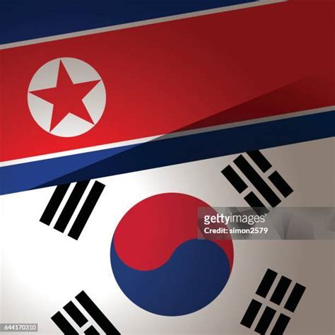 North And South Korean Flag Photos And Premium High Res Pictures