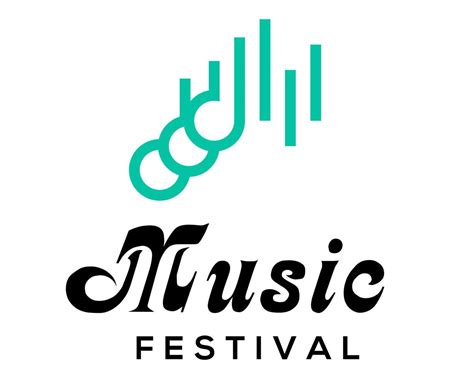 Simple Music Festival Logo Design 15572623 Vector Art At Vecteezy