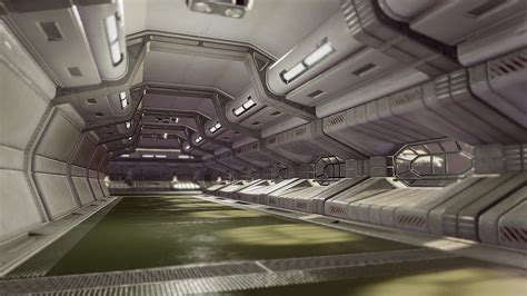 Spaceship Interior Scene Buy Royalty Free 3d Model By Aidanwatts3d