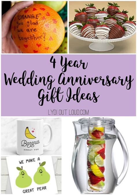 Giving flowers had been established as a 15th wedding anniversary gifts ideas. 4 Year Anniversary Gift Ideas | 4th year anniversary gifts ...