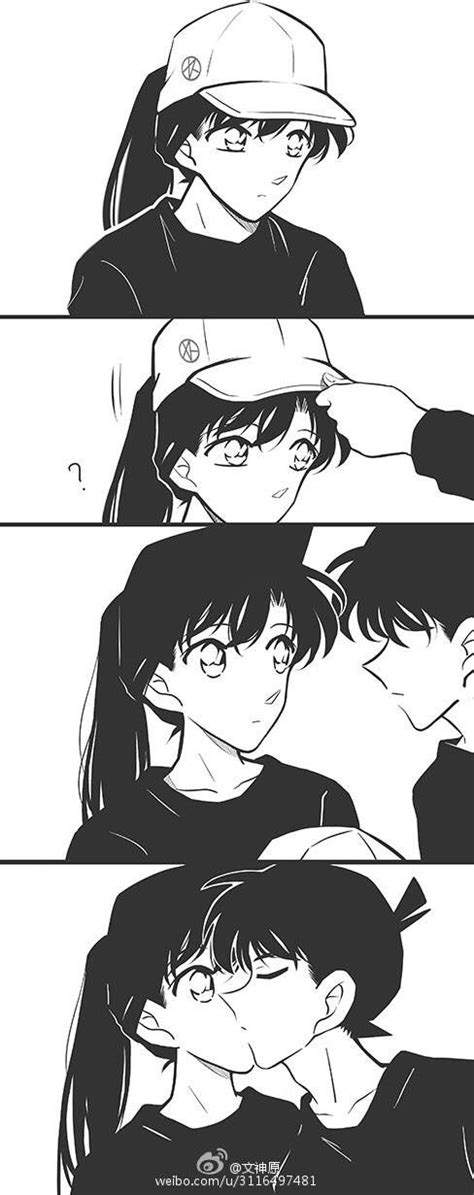 Detective Conan Shinichi And Ran Detective Conan