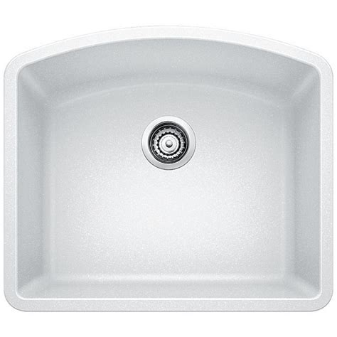 Kitchen sinks are an important part of the kitchen and should not be neglected, as they serve the role of a functional space that is also part of the overall appearance of the kitchen space and aesthetic. Blanco Diamond Undermount Granite Composite 24 in. Single ...