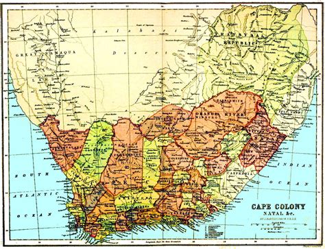 South Africa History Maps