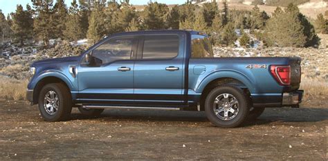 2021 Ford F150 Limited Antimatter Blue Undying Wallpaper