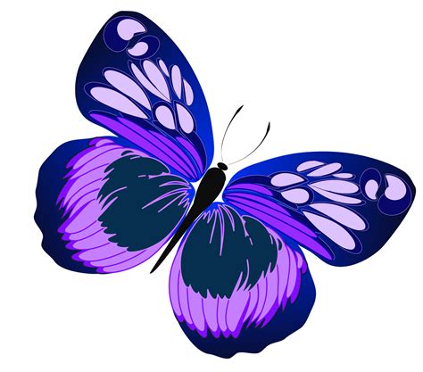 Blue Butterfly Clip Art