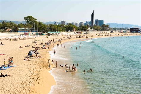 One of barcelona's most picturesque beaches, ocata is a short train ride up the coast, towards the an absolute picturesque beach up the costa brava. Top Beaches in Barcelona, Spain