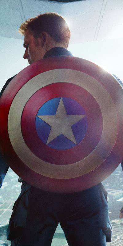 Movie Captain America The Winter Soldier Chris Evans Captain America 1080x2160 Phone Hd