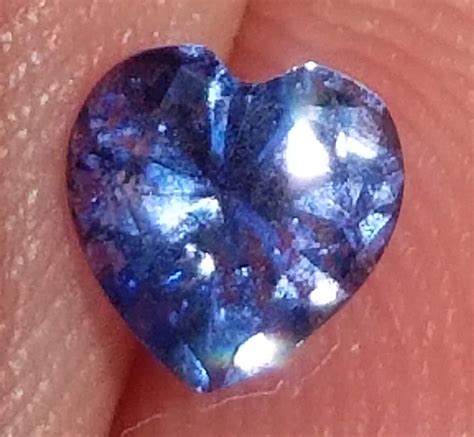 Heart Cut Blue Sri Lanka Sapphire 060 Carats Simply Sapphires