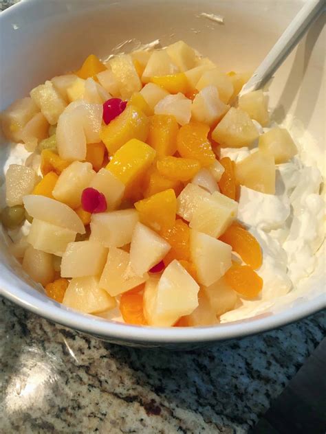 Ambrosia Fruit Salad Recipe With Cool Whip And Cream Cheese