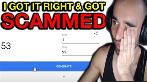 i got scammed by a viewer youtube