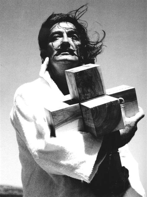 Dalí Y Hypercube 1954 Lart Salvador Dali Peintre Portraits