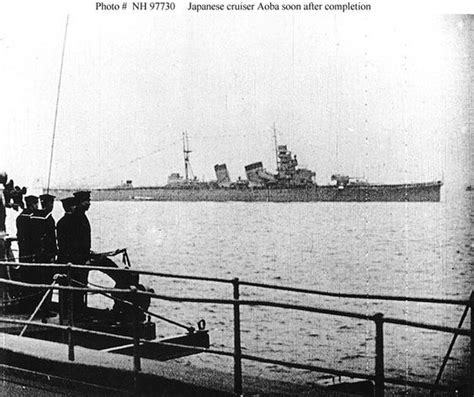 Ijn Heavy Cruiser Aoba Soon After Completion In 2020 Imperial
