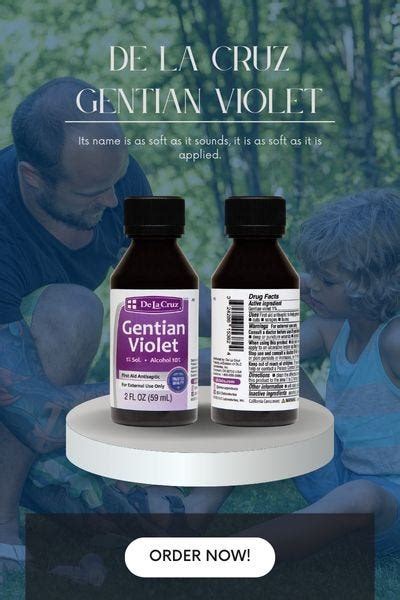 Best Violeta De Genciana — Tincture Of Violet 1 First Aid Antiseptic