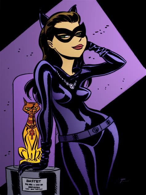Catwoman Bastet By Bruce Timm By Drdoom1081 On Deviantart