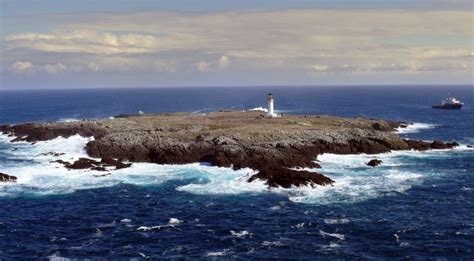 Sule Skerry Lighthouse The Most Remote Manned At The Time Lighthouse