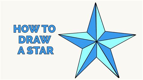 Plus you'll be acquiring a new useful skill for. How to Draw a Star - Easy Step-by-Step Drawing Tutorial ...